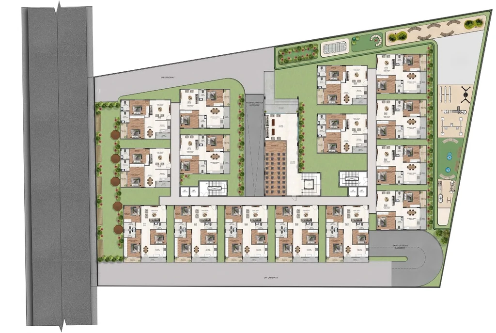 Master Plan of Prayuktha PM Garden in Yelahanka, Bangalore - Image 338294