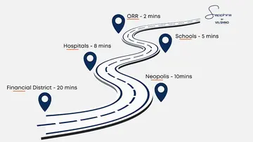 Location of Vaishno Sapphire - Image 338623