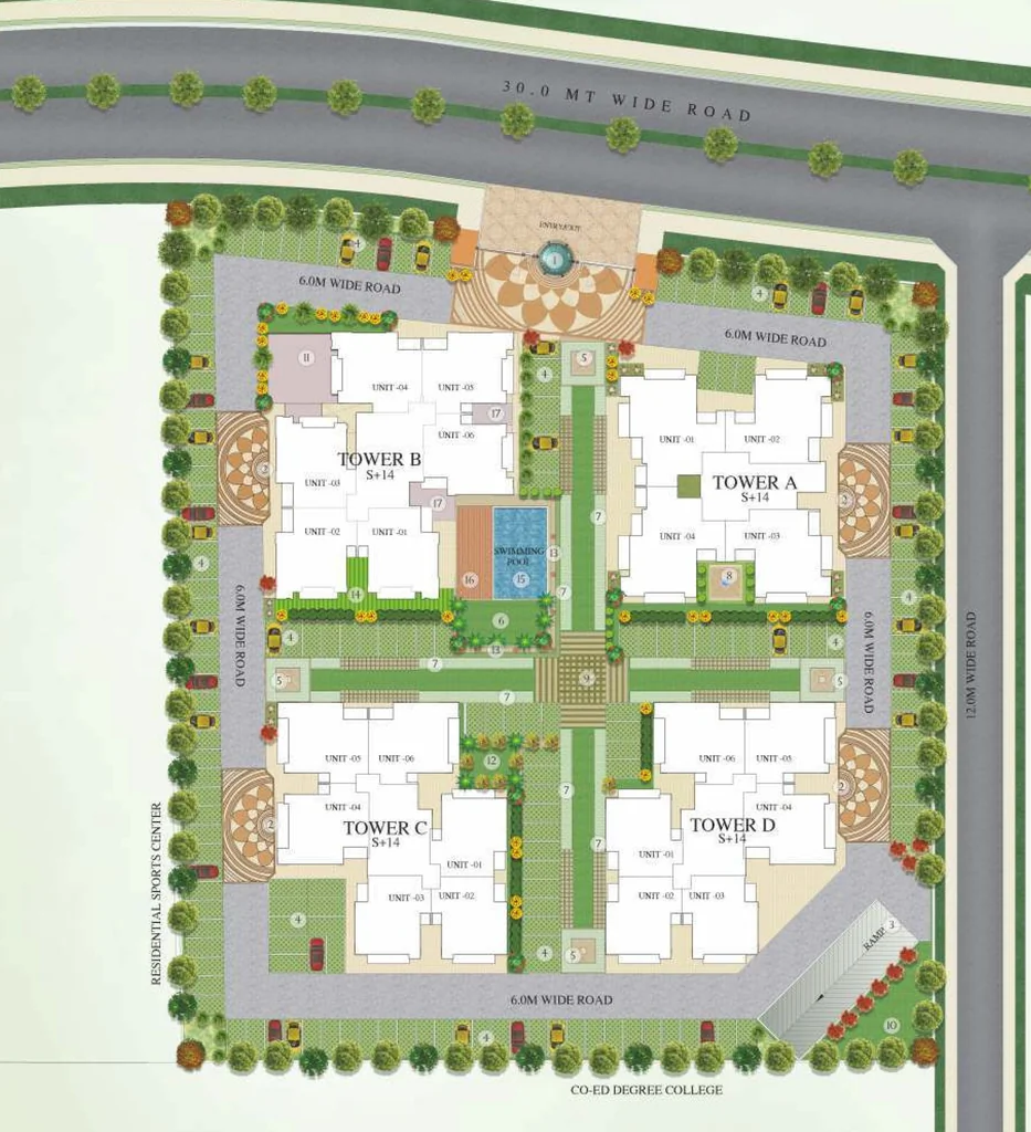 Master Plan of DPS Palladio in Sultanpur Road, Lucknow - Image 338728