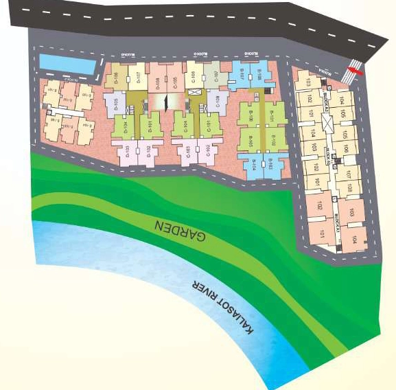Master Plan of Ujjawala Aamra Valley in Kolar Road, Bhopal - Image 338937