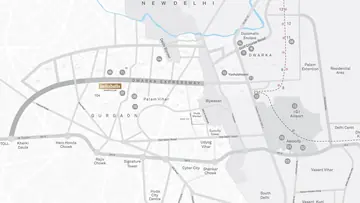 Location of Indiabulls Estate and Club - Image 338995