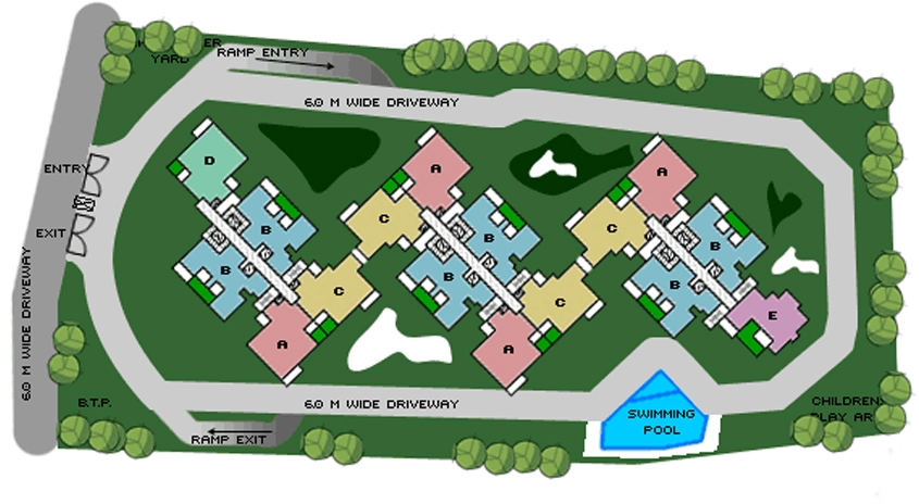 Master Plan of Sobha Rose in Whitefield, Bangalore - Image 339216