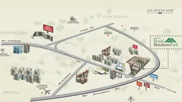 Location of Motiaz Royal Business Park - Image 339337
