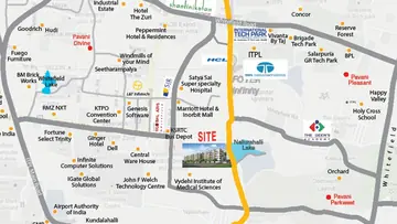 Location of Pavani Sarovar Phase 1 - Image 339595