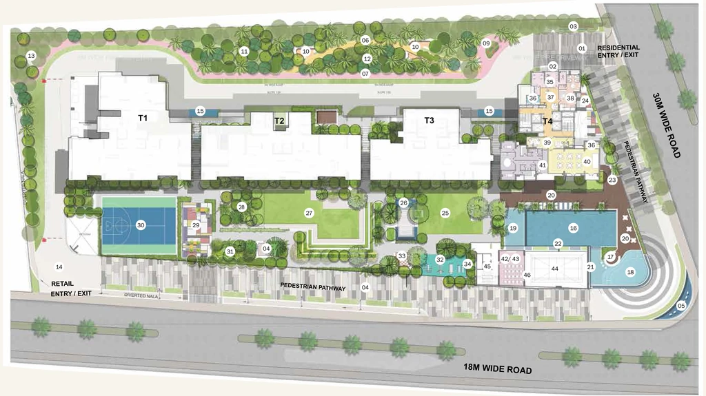 Master Plan of Godrej Skyline in Mundhwa, Pune - Image 339621