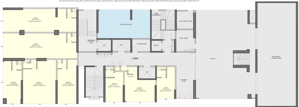 Floor Plan of Commercial CKV Signature Residences in Mulund East, Mumbai - Image 339788