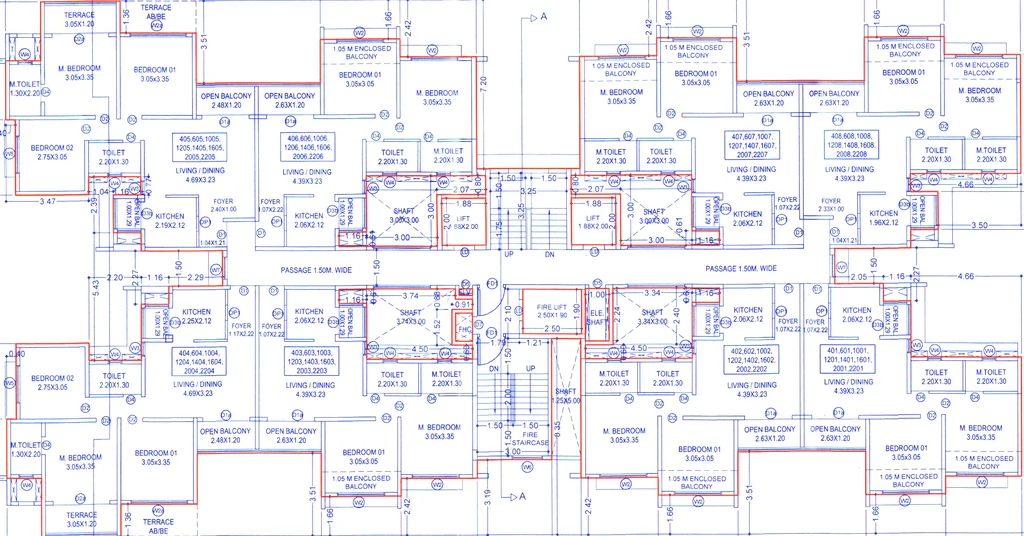 Floor Plan of Godrej Park Springs in Manjari Khurd, Pune - Image 339801