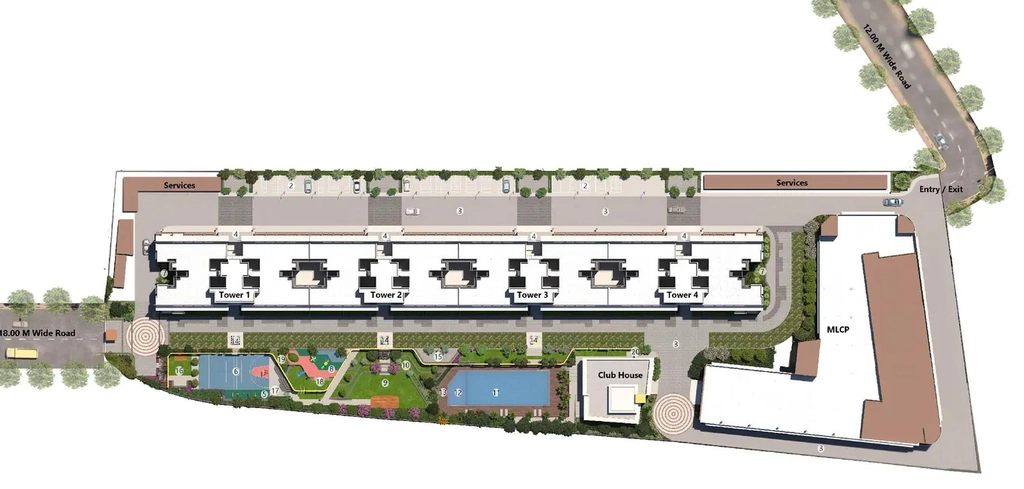 Master Plan of Godrej Park Springs in Manjari Khurd, Pune - Image 339802