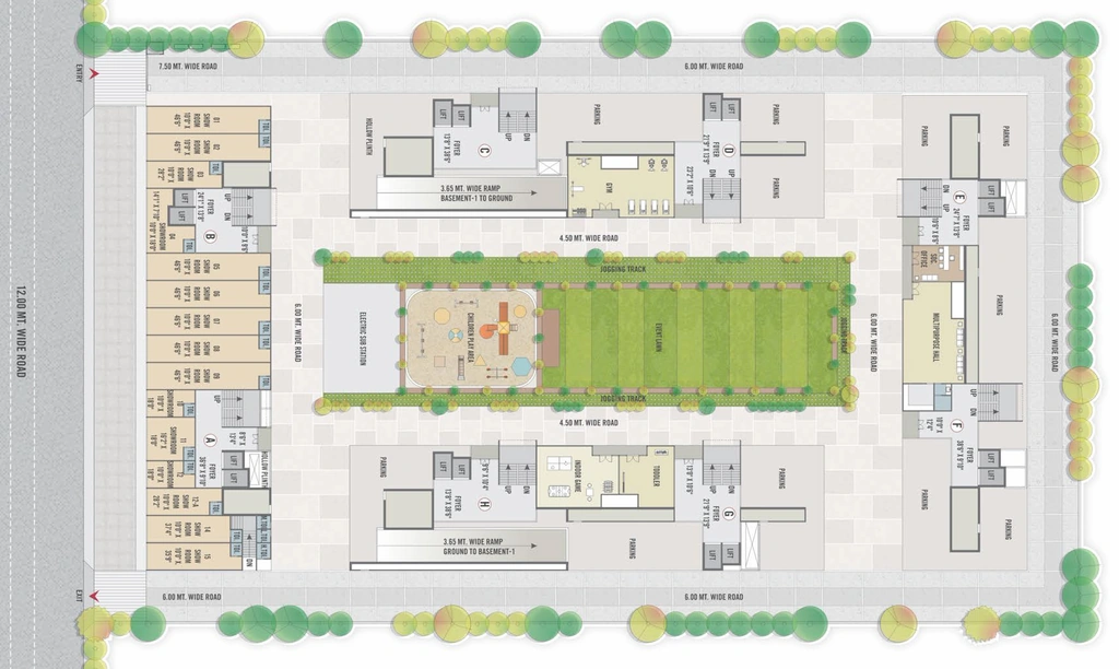 Master Plan of Param Nest in Shilaj, Ahmedabad - Image 339966