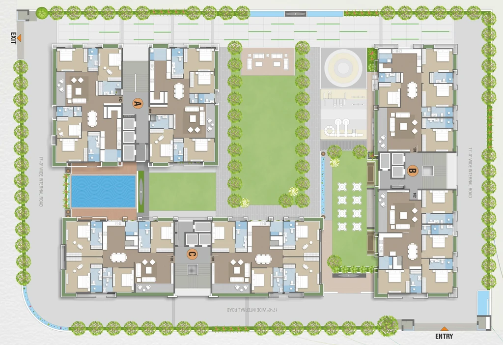 Master Plan of Nemi Elements in Vesu, Surat - Image 340101