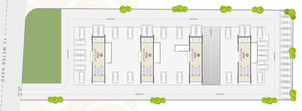 Master Plan of Siddhi 222 in Bopal, Ahmedabad - Image 340310