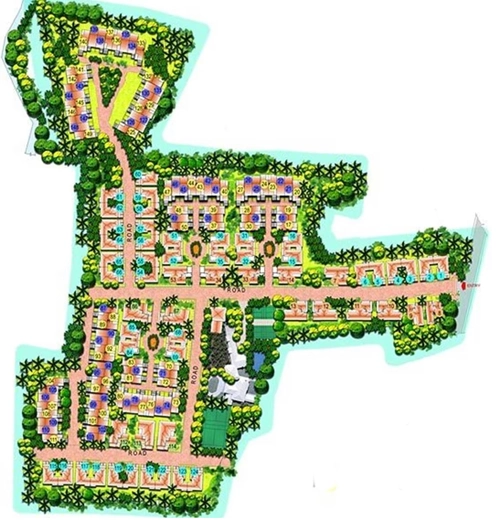 Master Plan of Purva Parkridge in Marathahalli, Bangalore - Image 340692