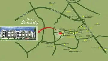 Location of Sri Balaji Serenity - Image 340713