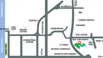 Location of DLF New Town Heights - Image 340789
