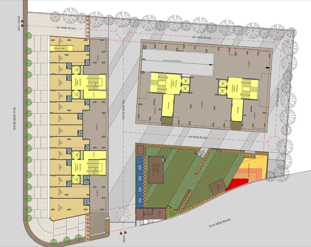 Master Plan of Ananya Allium in Tragad, Ahmedabad - Image 340839