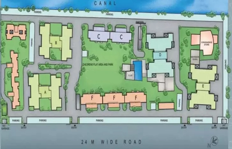 Master Plan of NCCF Sunny Fort in New Town, Kolkata - Image 340834