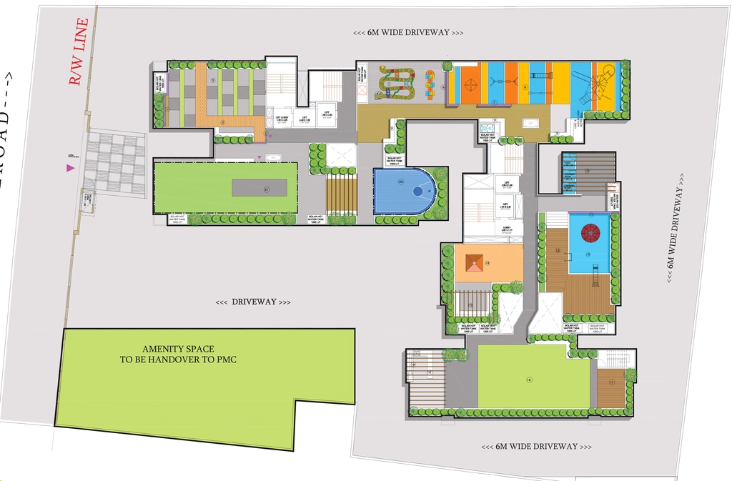 Master Plan of Esbee Azura in Keshav Nagar, Pune - Image 340860