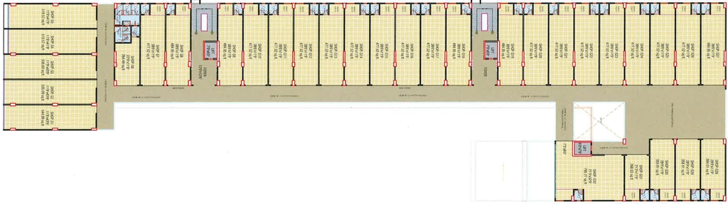 Floor Plan of Gamara Capital in South Bopal, Ahmedabad - Image 340912