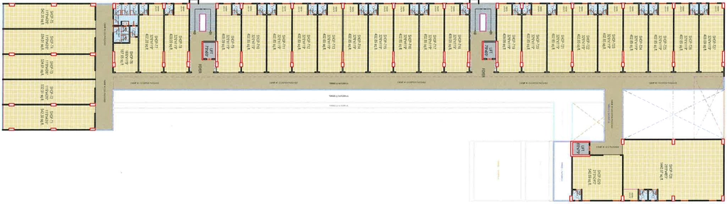 Floor Plan of Gamara Capital in South Bopal, Ahmedabad - Image 340911
