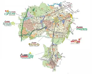Location of Shree Vardhman City - Image 340959