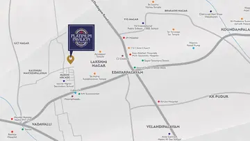 Location of JRD Platinum Pavilion Villas - Image 341214