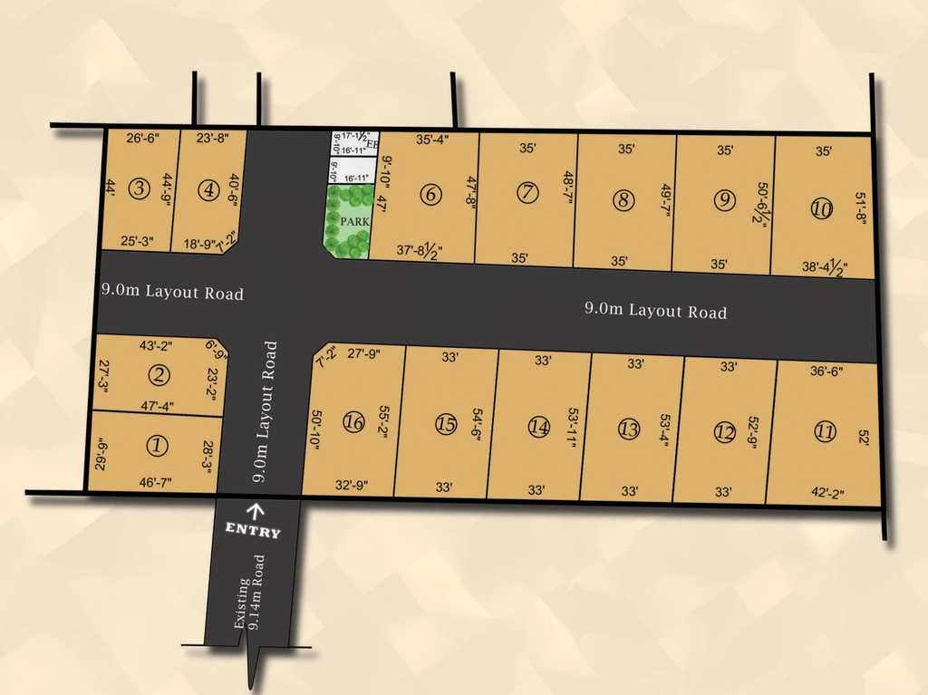 Master Plan of JRD Platinum Pavilion Villas in Vadavalli, Coimbatore - Image 341215