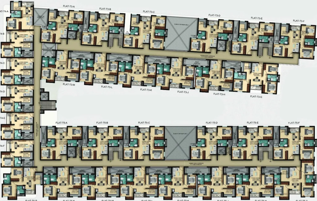 Floor Plan of Mount Galaxy in Vadavalli, Coimbatore - Image 341255