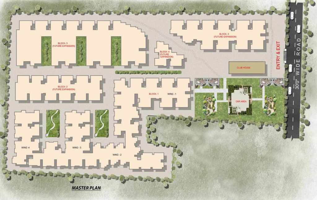 Master Plan of Prince Blossom in Neelambur, Coimbatore - Image 341281