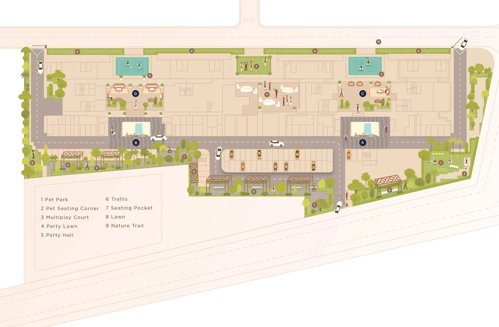 Master Plan of Kalptaru Vian in Andheri West, Mumbai - Image 427514