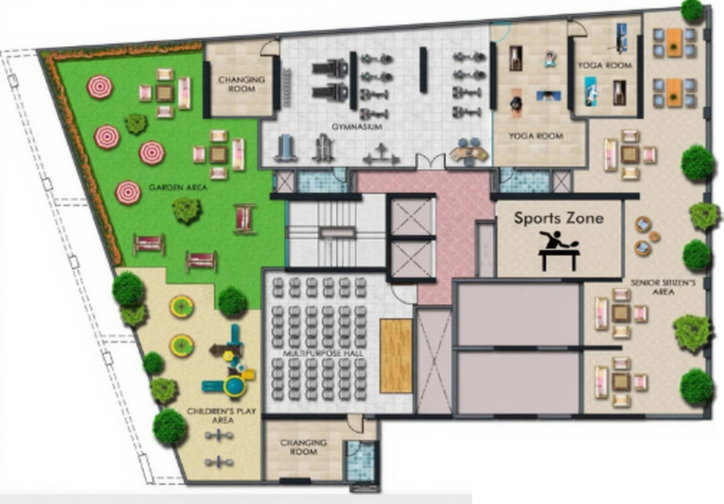 Master Plan of Prarthana La Alteza in Andheri West, Mumbai - Image 341381