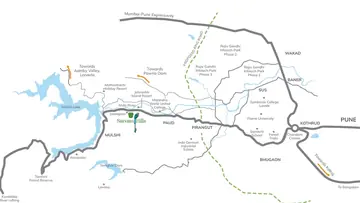 Location of Synergy Satvam Hills C1 - Image 341466