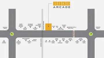 Location of Saraswati Siku Arcade - Image 341519