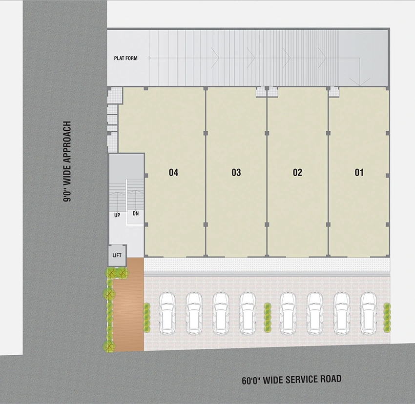 Master Plan of Saraswati Siku Arcade in Ranasan, Ahmedabad - Image 341520