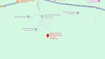 Location of Synergy Satvam Hills B7 - Image 341525