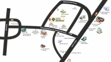 Location of Infinium Lotus Meadows Villas - Image 341603