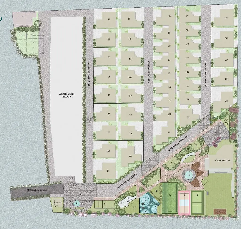 Master Plan of Infinium Lotus Meadows Villas in Saravanampatti, Coimbatore - Image 341604
