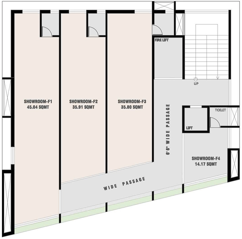 Floor Plan of Shivansh Shiv Landmark in Sargasan, Gandhinagar - Image 341625