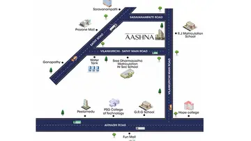 Location of Jains Aashna - Image 341663