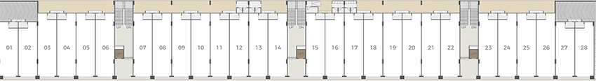 Floor Plan of Shrinivas Super Arcade in Kalol, Gandhinagar - Image 341947