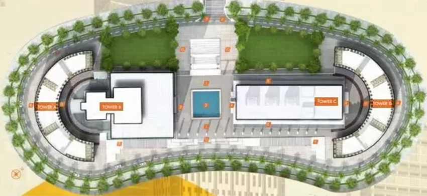 Master Plan of WTC Gift City in Gift City, Gandhinagar - Image 342023