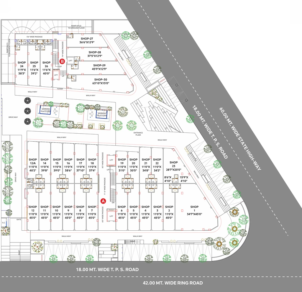Master Plan of Galaxy Central in Nava Naroda, Ahmedabad - Image 342113