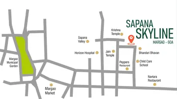 Location of Sapana Skyline - Image 342107