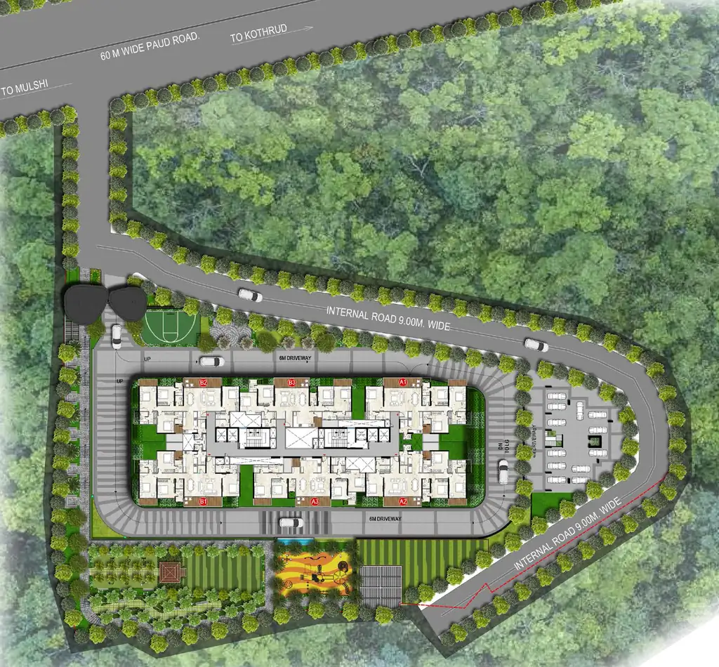 Master Plan of Excellaa Polaris in Bavdhan, Pune - Image 342186