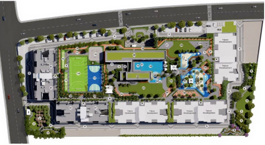 Master Plan of Kolte Patil Bond in Punawale, Pune - Image 342267