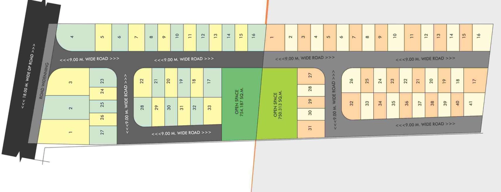 Master Plan of Mahalaxmi Nagar 15 in Panjari, Nagpur - Image 342579