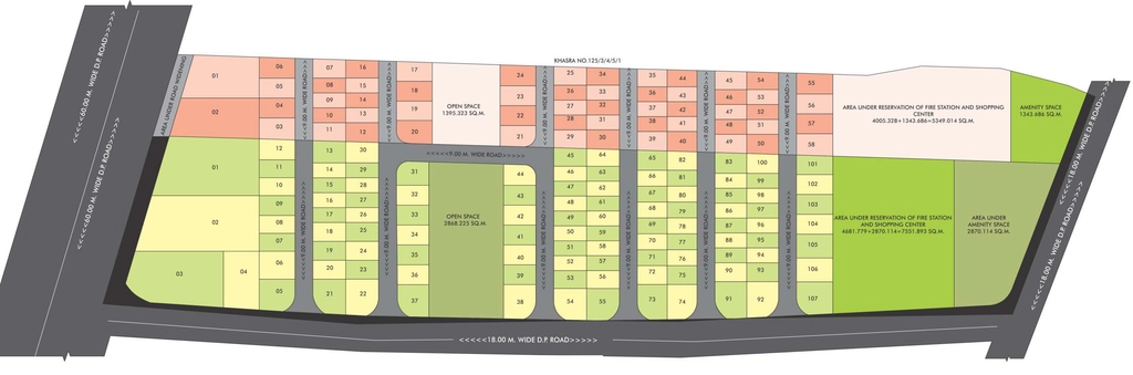 Master Plan of Mahalaxmi Nagar 11 in Jamtha, Nagpur - Image 342602