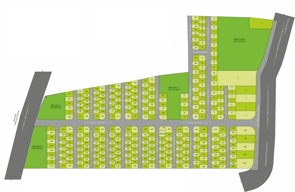Master Plan of Mahalaxmi Nagar 10 in Wardha Road, Nagpur - Image 342610