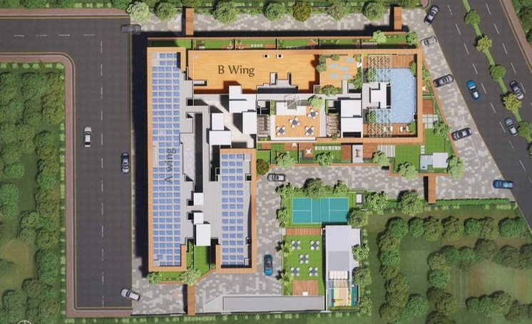 Master Plan of Kakkad Ambiience Vivanta in Katraj, Pune - Image 342683