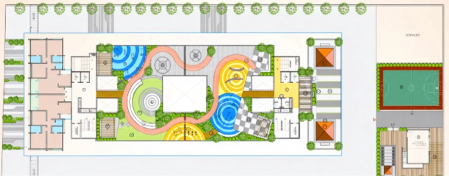 Master Plan of PS Splendour in Wagholi, Pune - Image 342744
