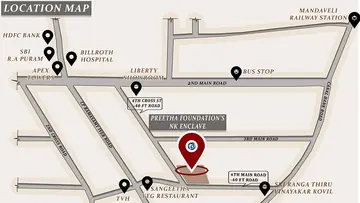 Location of Preetha NK Enclave - Image 343094